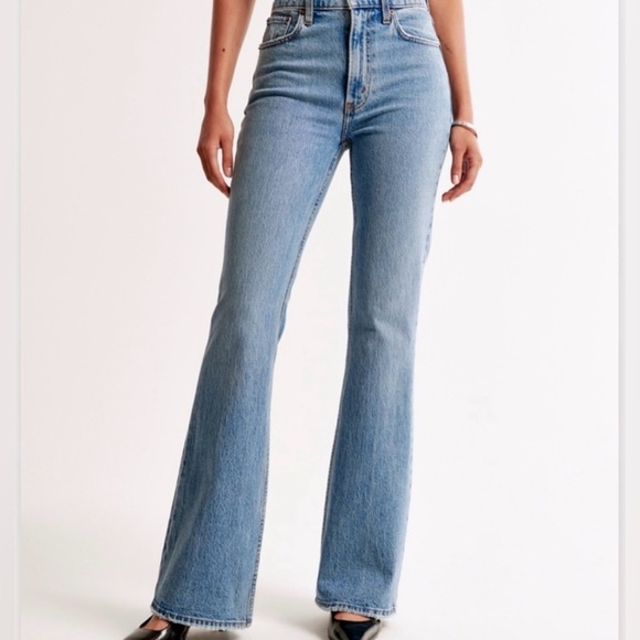 Abercrombie & Fitch 70’s Vintage Flare jeans - women’s 32/14 - Picture 1 of 4